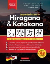 Produktbild: Japanisch Lernen f&uuml;r Anf&auml;nger - Hiragana und Katakana Arbeitsbuch