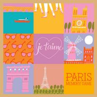 Produktbild: Paris Memory Game