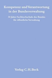 Produktbild: Kompetenz und Verantwortung in der Bundesverwaltung