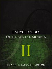 Produktbild: Encyclopedia of Financial Models, Volume II