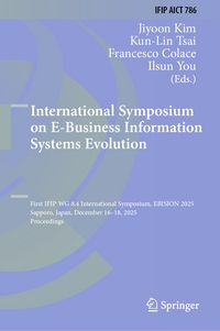 Produktbild: International Symposium on E-Business Information Systems Evolution