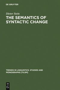 Produktbild: The Semantics of Syntactic Change