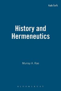 Produktbild: History and Hermeneutics