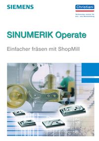 Produktbild: SINUMERIK Operate - Einfacher fr&auml;sen mit ShopMill