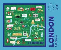 Produktbild: London Map Puzzle