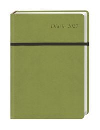 Produktbild: Diario Wochen-Kalenderbuch A6, gr&uuml;n 2027