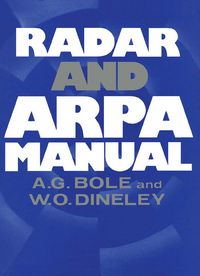 Produktbild: Radar and ARPA Manual