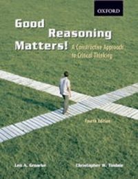 Produktbild: Good Reasoning Matters!: A Constructive Approach to Critical Thinking
