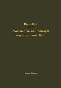Produktbild: Probenahme und Analyse von Eisen und Stahl