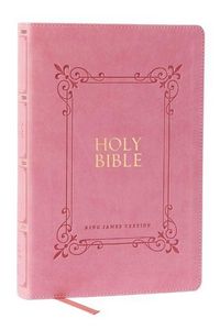 Produktbild: KJV Holy Bible: Large Print with 53,000 Center-Column Cross References, Pink Leathersoft, Red Letter, Comfort Print: King James Version