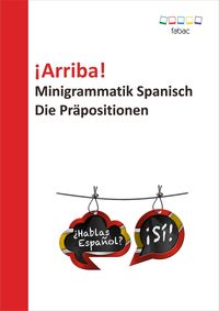 Produktbild: &iexcl;Arriba! Minigrammatik Spanisch: Die Pr&auml;positionen