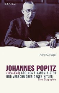 Produktbild: Johannes Popitz (1884&ndash;1945)
