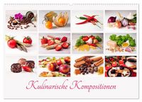 Produktbild: Kulinarische Kompositionen (Wandkalender 2026 DIN A2 quer), CALVENDO Monatskalender