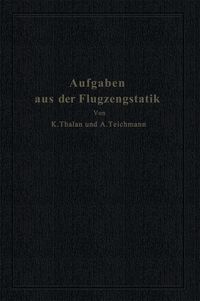 Produktbild: Aufgaben aus der Flugzeugstatik