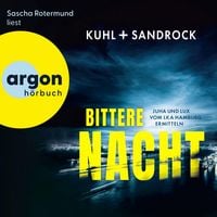 Produktbild: Bittere Nacht - Juha und Lux vom LKA Hamburg ermitteln