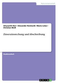 Produktbild: Zinseszinsrechung und Abschreibung