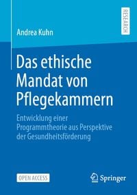 Produktbild: Das ethische Mandat von Pflegekammern