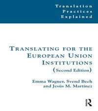 Produktbild: Translating for the European Union Institutions