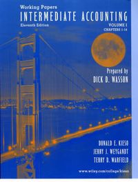 Produktbild: Intermediate Accounting, Chapters 1-14, Working Papers