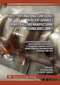 Produktbild: The 3rd International Conference on Recent Advances in Materials and Manufacturing Technologies (IMMT)