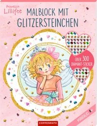 Produktbild: Malblock mit Glitzersteinchen: Mandalas