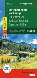 Produktbild: freytag & berndt Wanderkarte WK 222 Biosph&auml;renpark Nockberge, Millst&auml;tter See - Bad Kleinkirchheim - Turracher H&ouml;he 1:50.000