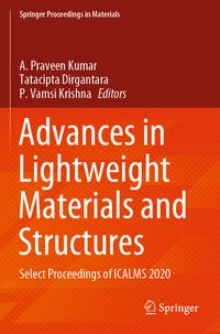 Produktbild: Advances in Lightweight Materials and Structures