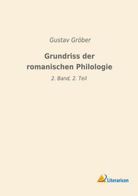 Produktbild: Grundriss der romanischen Philologie