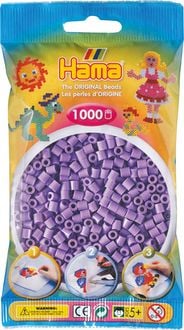 Produktbild: Hama Perlen Pastell-Lila 1.000 Stück