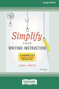 Produktbild: Simplify Your Writing Instruction