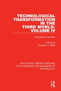 Produktbild: Technological Transformation in the Third World: Volume 4