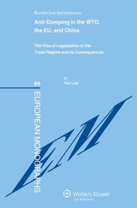 Produktbild: Anti-dumping in the WTO, the EU and China