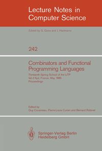 Produktbild: Combinators and Functional Programming Languages