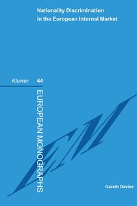 Produktbild: Nationality Discrimination in the European Internal Market