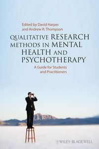 Produktbild: Qualitative Research Methods in Mental Health and Psychotherapy