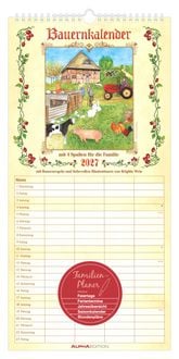 Produktbild: Bauernkalender Familienplaner 2027