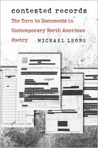 Produktbild: Contested Records: The Turn to Documents in Contemporary North American Poetry