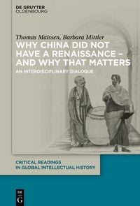 Produktbild: Why China did not have a Renaissance - and why that matters