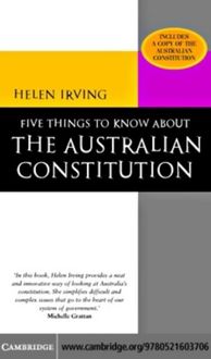 Produktbild: Five Things to Know About the Australian Constitution