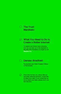 Bild vom Artikel The Trust Manifesto vom Autor Damian Bradfield