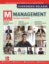 Produktbild: Konopaske, R: M: Management: 2024 Release ISE