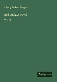 Produktbild: Bad Luck. A Novel