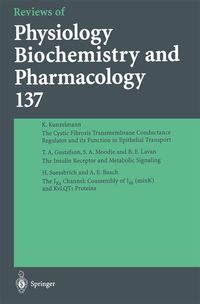 Produktbild: Reviews of Physiology, Biochemistry and Pharmacology