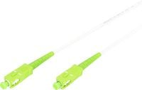 Produktbild: Digitus DK-2922A-05-SCA-SX Glasfaser LWL, Glasfaser Anschlusskabel 500 cm Wei&szlig;, Gr&uuml;n, Limettengr&uuml;n, lime green [1x SC APC-Stecker - 1x SC APC-Steck