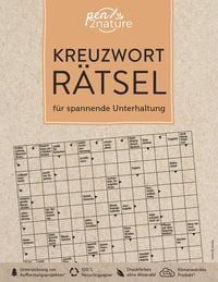 Bild vom Artikel Kreuzworträtsel für spannende Unterhaltung. Nachhaltiges Rätselbuch in Farbe vom Autor Pen2nature