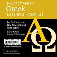 Produktbild: Duff, J: New Testament Greek Listening Materials