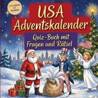 Produktbild: USA-Adventskalender: Quiz-Buch mit Fragen und R&auml;tsel