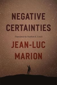 Produktbild: Marion, J: Negative Certainties