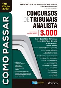 Produktbild: Concursos de tribunais analista