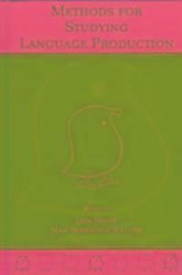 Produktbild: Methods for Studying Language Production